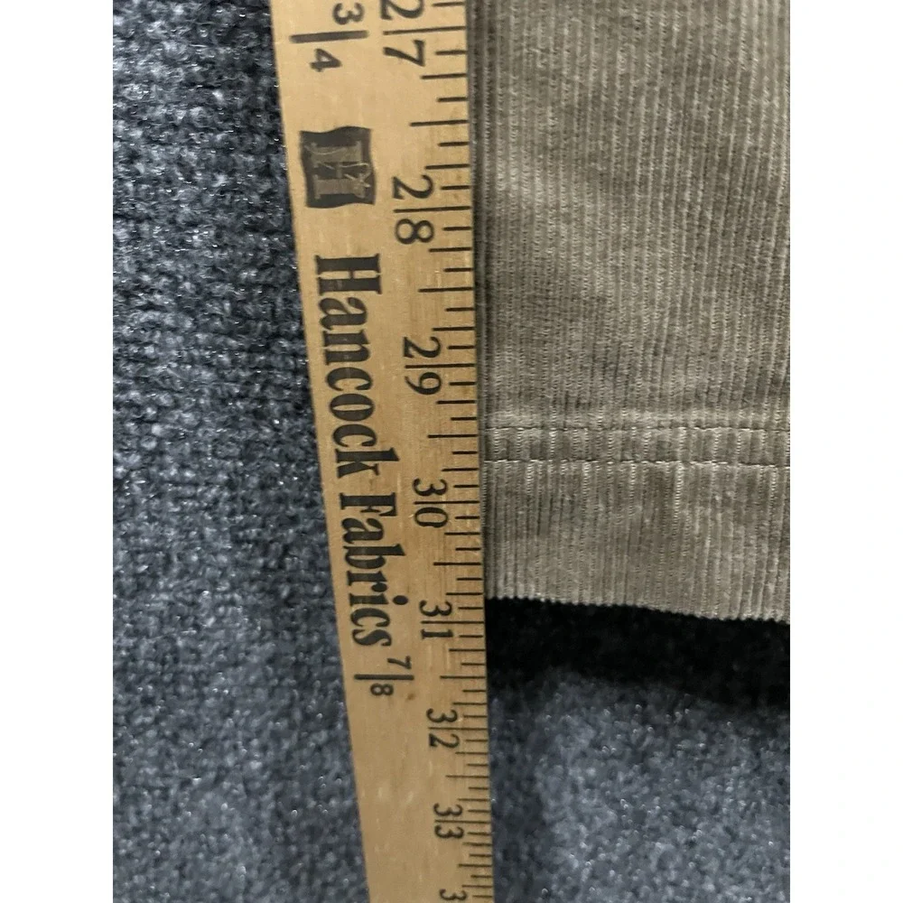 VIA‎ CORTESA Mens Tan Corduroy Cargo Pants Relaxed Fit Size 42x30 Straight Leg